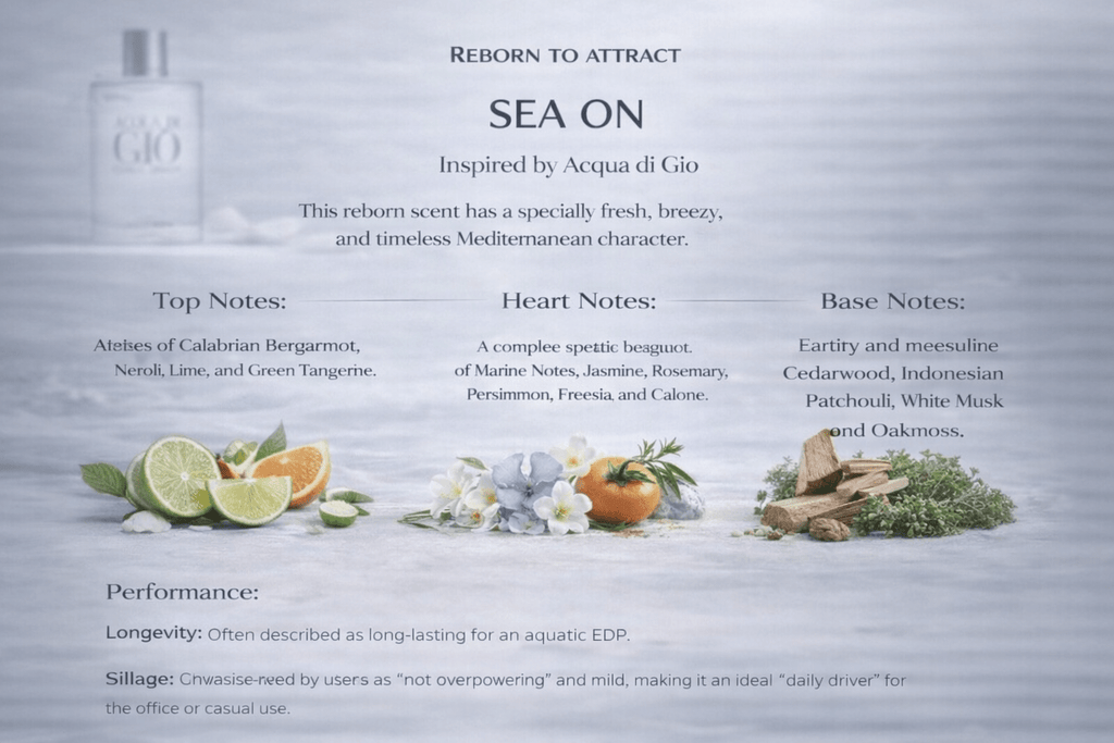 Sea On - Reborn Acqua di Gio by G A - Born To Smell Good | BTSG