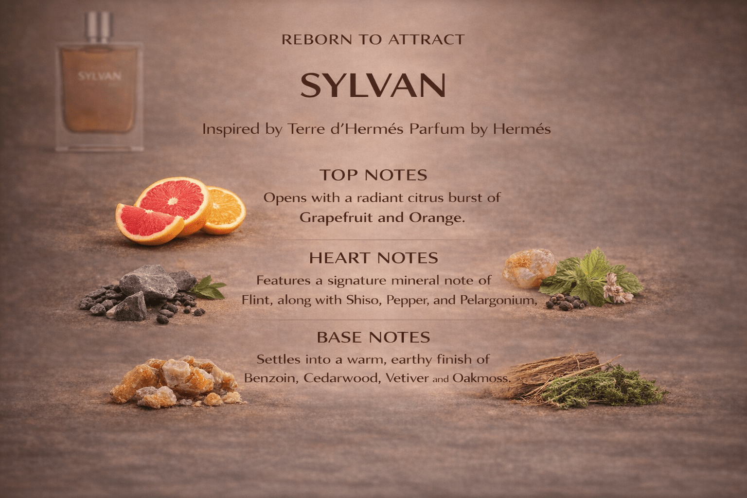 Sylvan - Reborn Terre d'Hermes Parfum by Hm - Born To Smell Good | BTSG