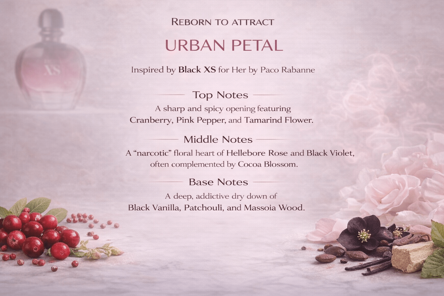 Urban Petal - Reborn Black XS Women by P Rb - Born To Smell Good | BTSG